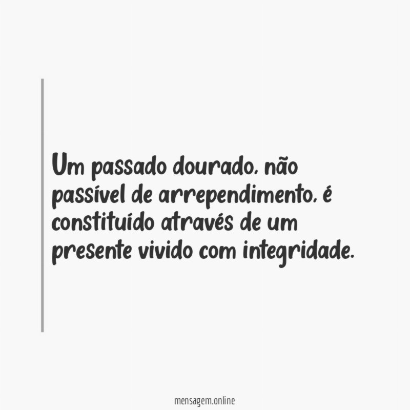 Um passado dourado