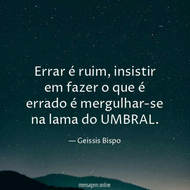 Errar é ruim