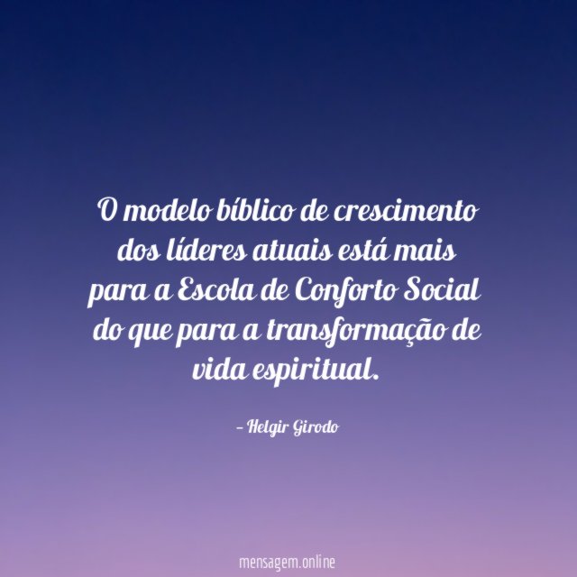 O modelo bíblico de crescimento dos líderes atuais