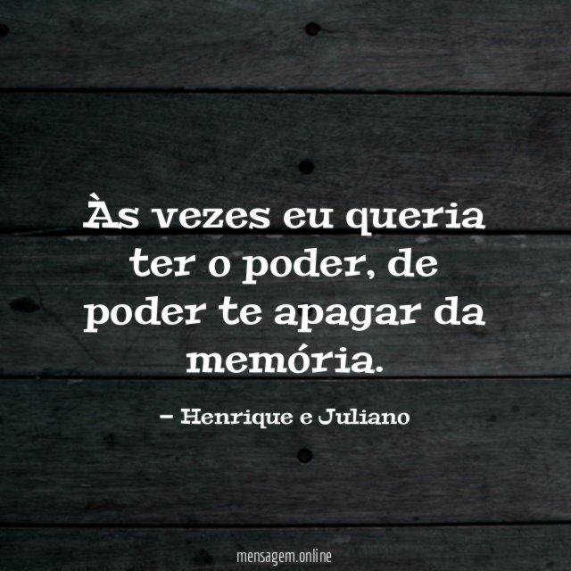 Às vezes eu queria ter o poder