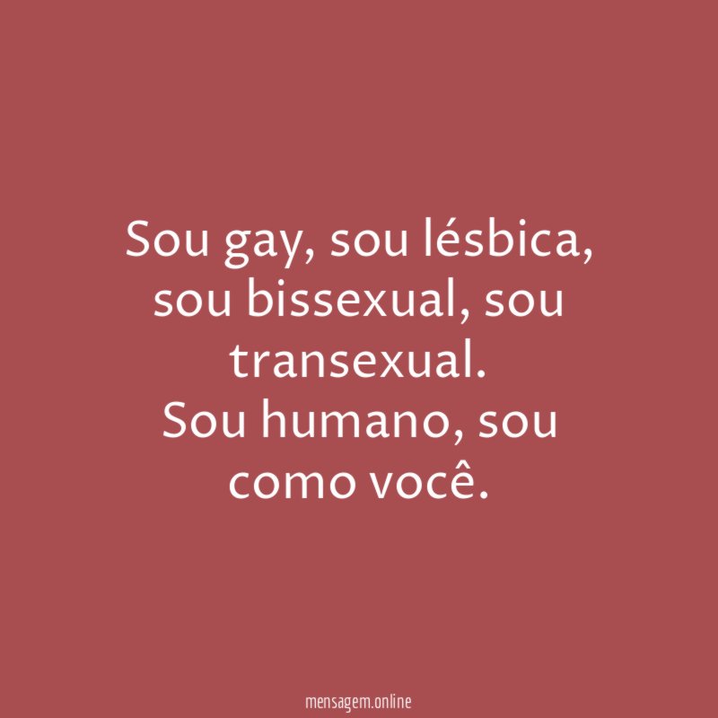 Sou gay