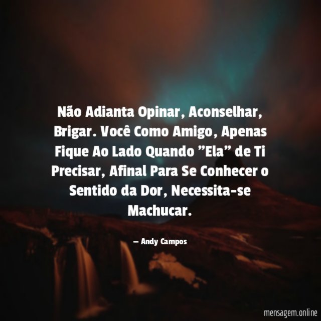 Não Adianta Opinar