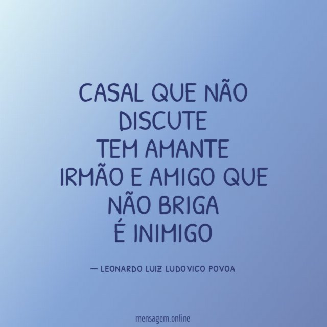 Casal que não discute tem amante Irmão e amigo que