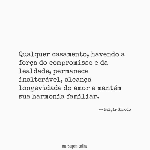 Qualquer casamento