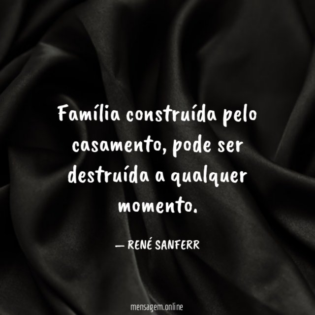 Família construída pelo casamento