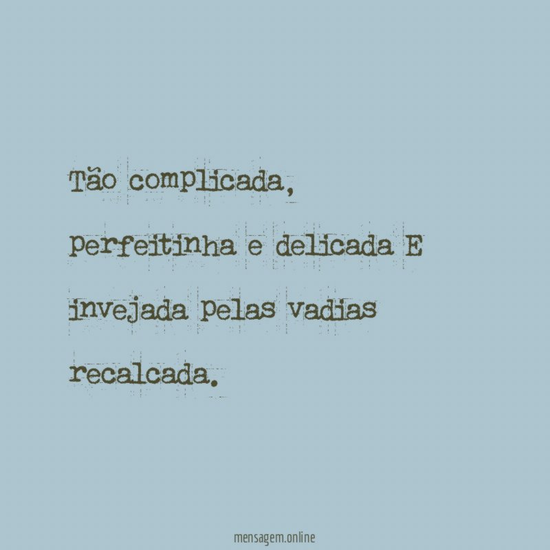 Tão complicada