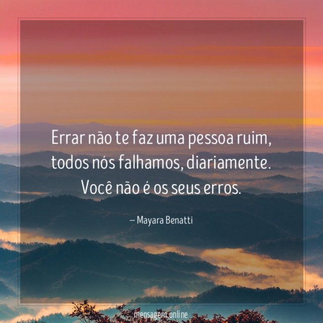 Errar não te faz uma pessoa ruim