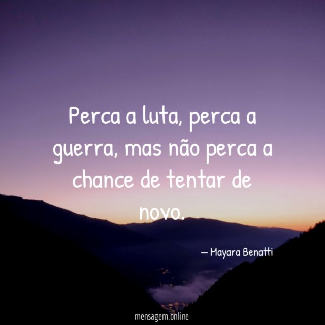 Perca a luta