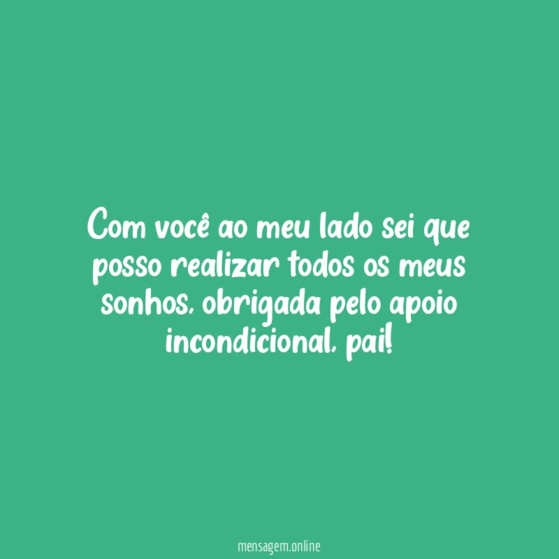 Com você ao meu lado sei que posso