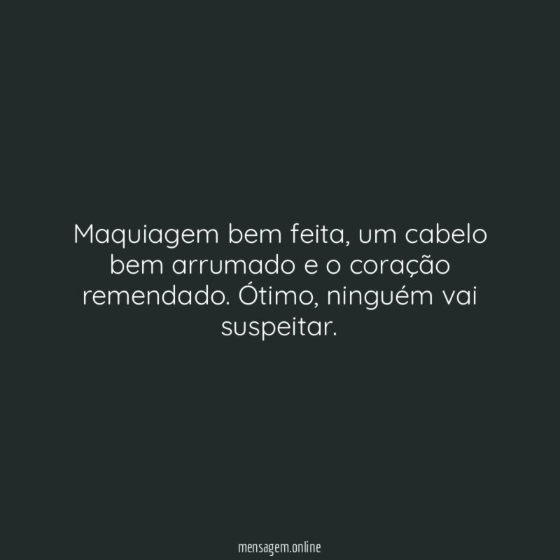 Maquiagem bem feita