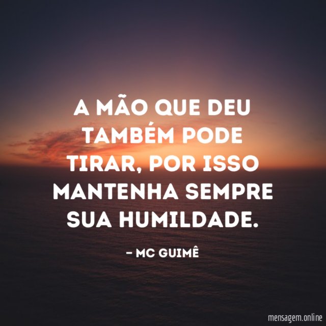 A mão que deu também pode tirar