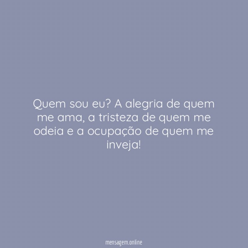 Quem sou eu