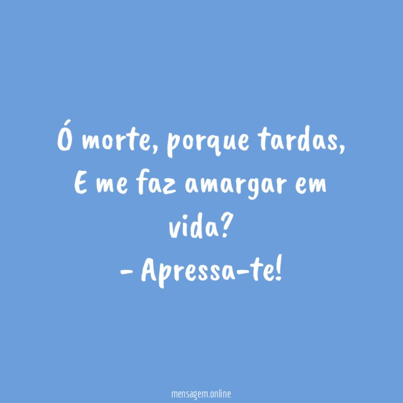 Ó morte
