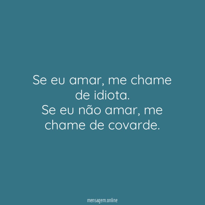 Se eu amar