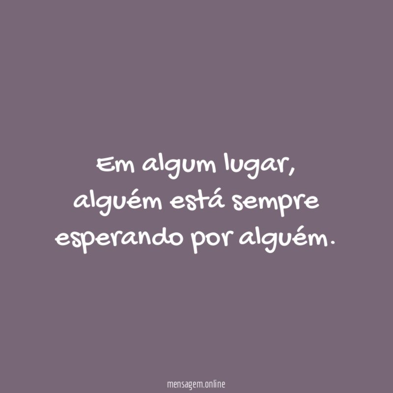 Em algum lugar