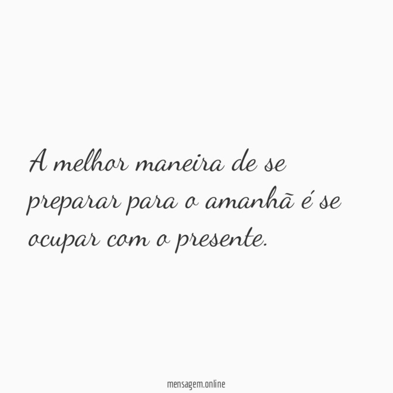 A melhor maneira de se preparar para
