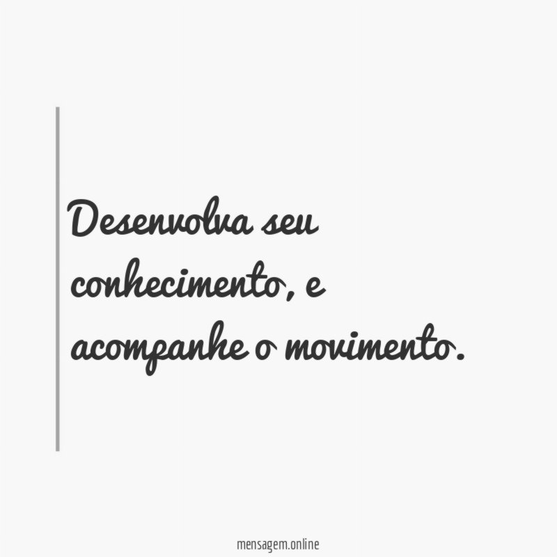 Desenvolva seu conhecimento