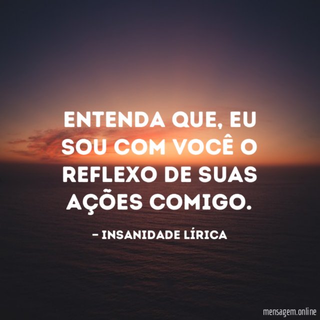 Entenda que