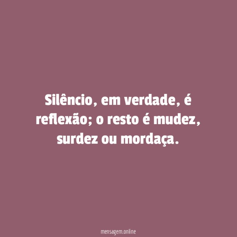 Silêncio