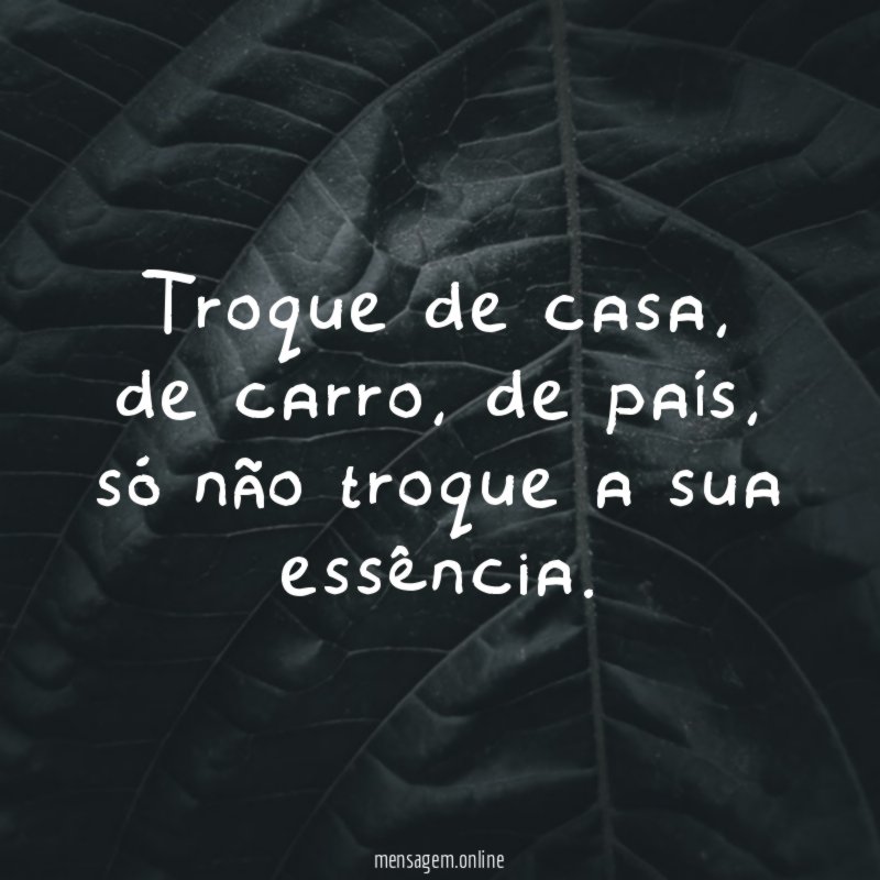 Troque de casa
