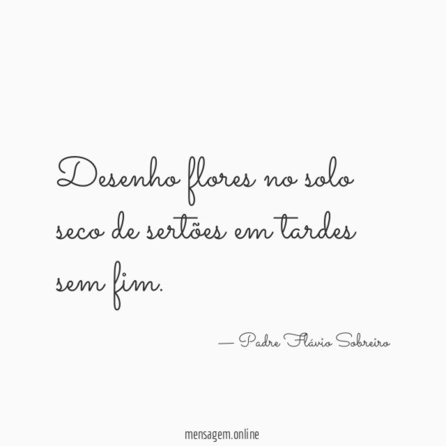 Desenho flores no solo seco de sertões em tardes sem fim