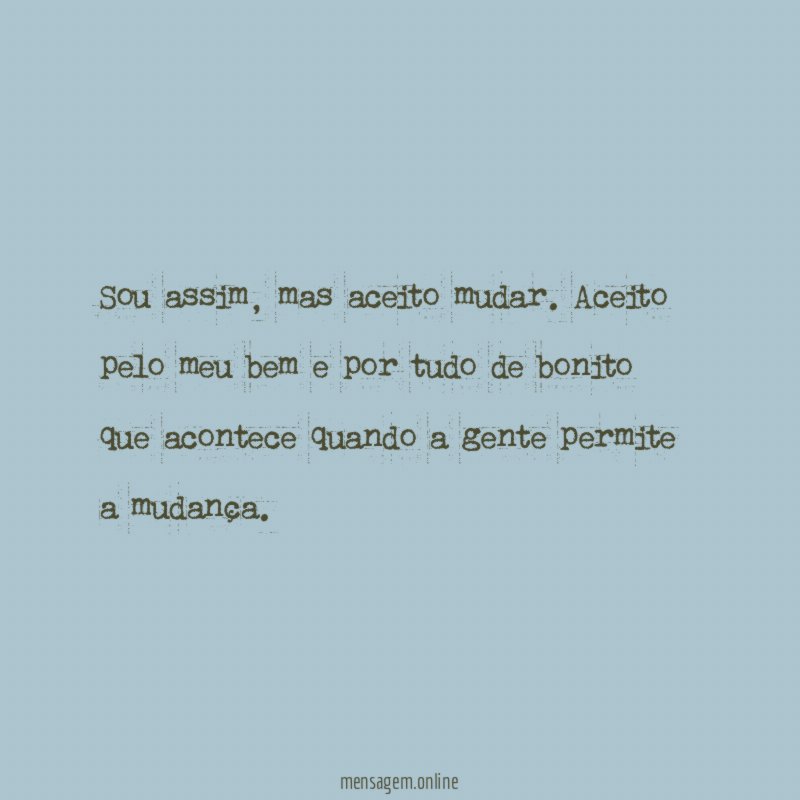 Sou assim