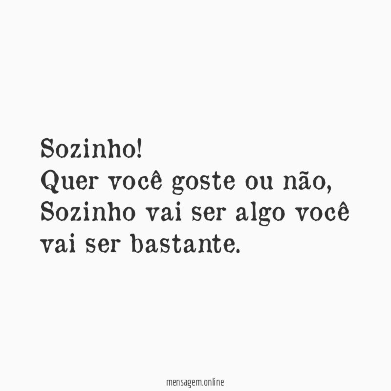 Sozinho