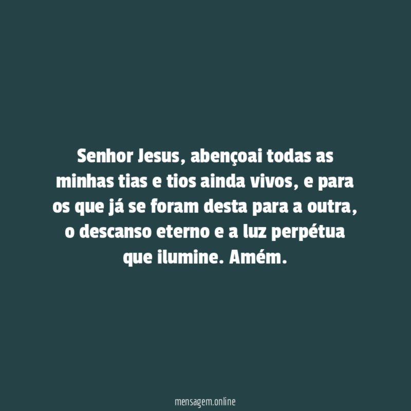 Senhor Jesus