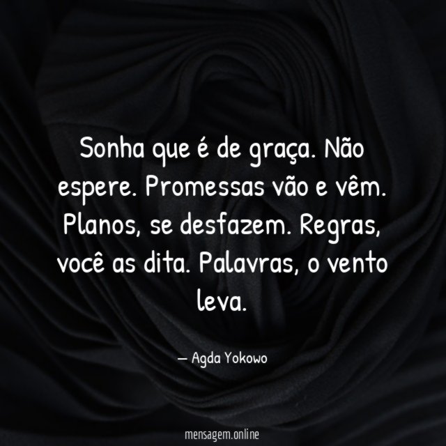 Sonha que é de graça