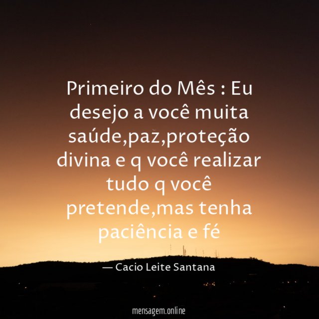 Primeiro do Mês