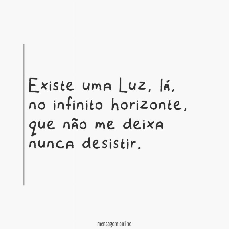 Existe uma Luz
