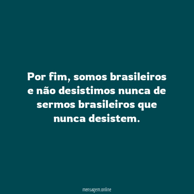 Por fim