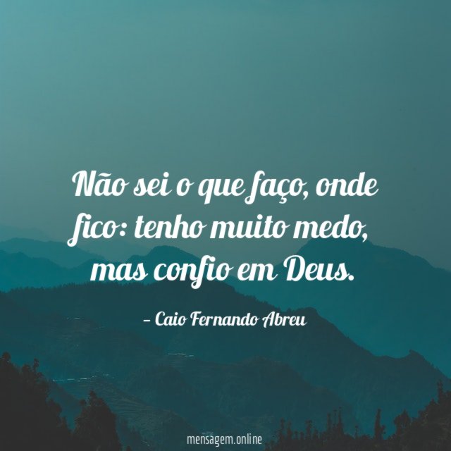 Não sei o que faço