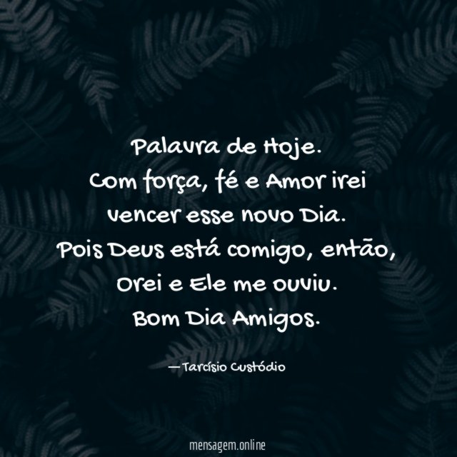 Palavra de Hoje