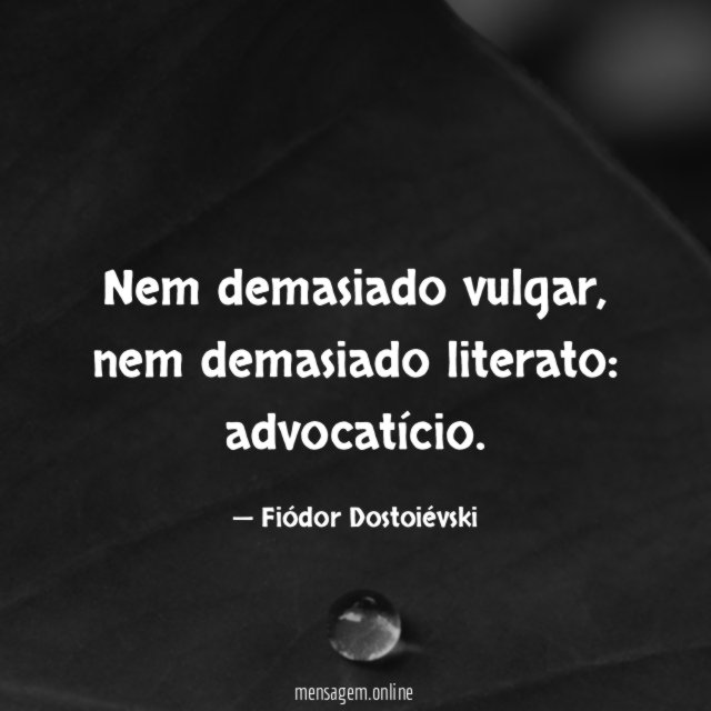 Nem demasiado vulgar