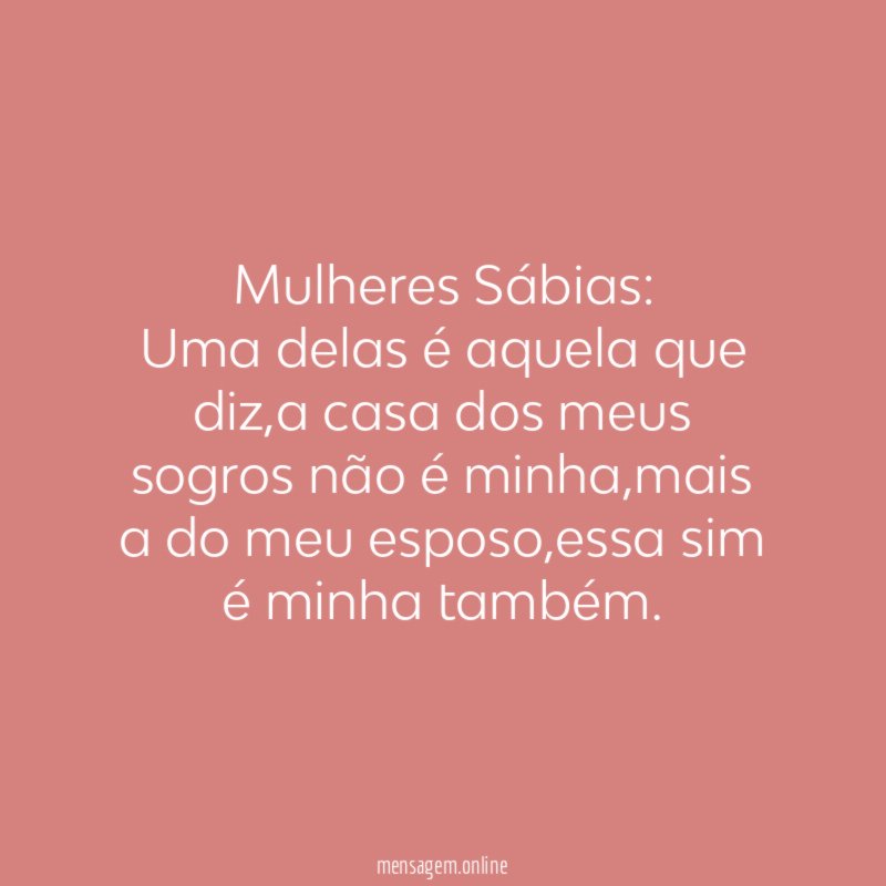 Mulheres Sábias