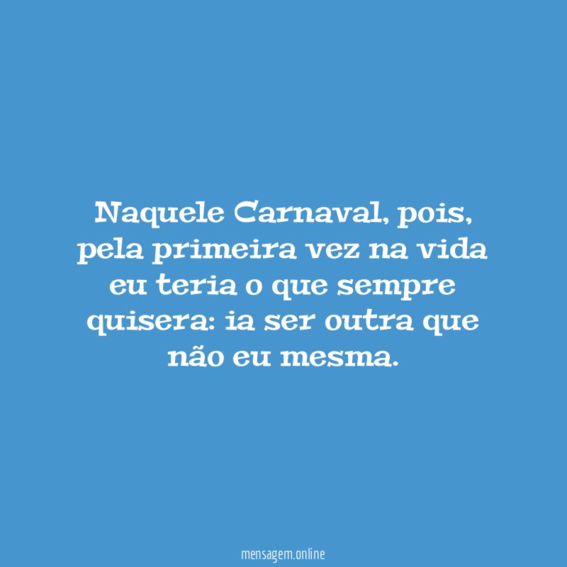Naquele Carnaval