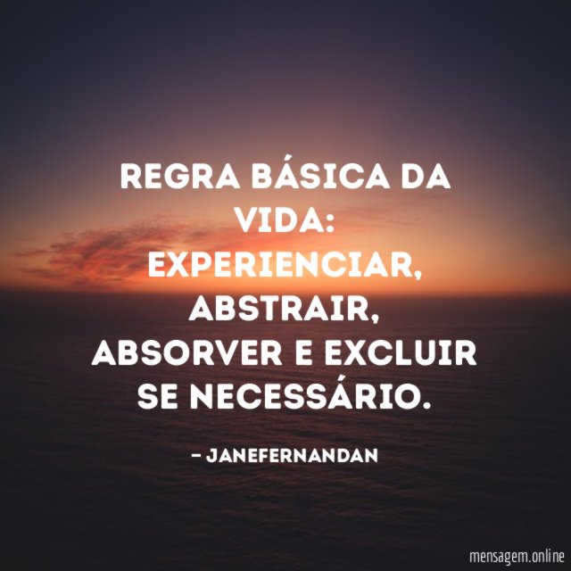 Regra básica da Vida