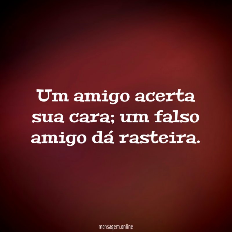 Um amigo acerta sua cara