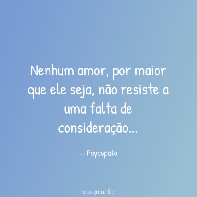 Nenhum amor