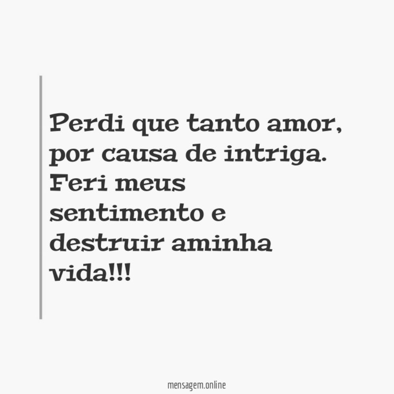 Perdi que tanto amor