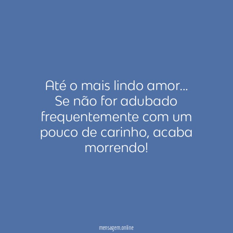 Até o mais lindo amor