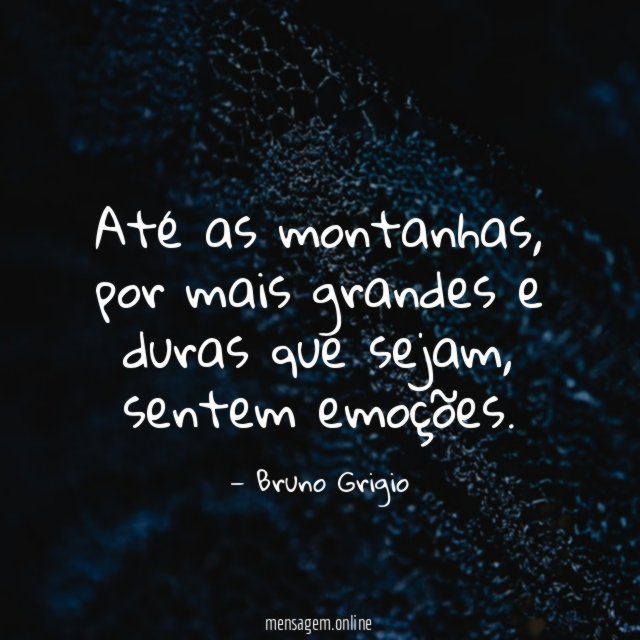 Até as montanhas