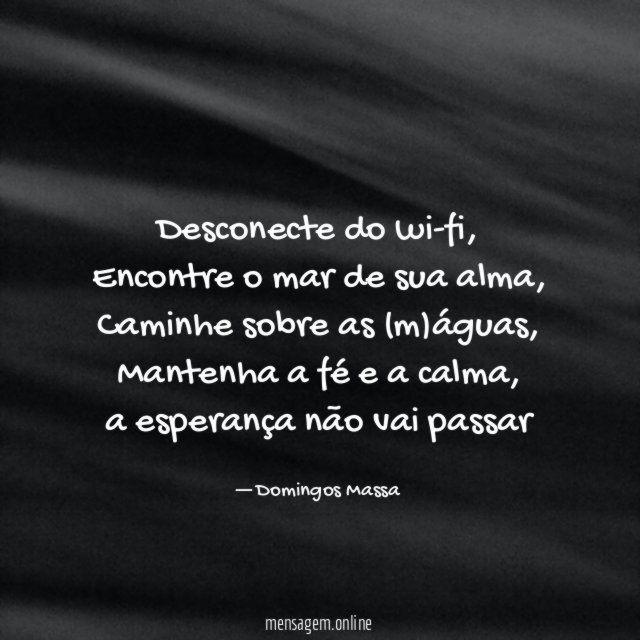 Desconecte do wi-fi