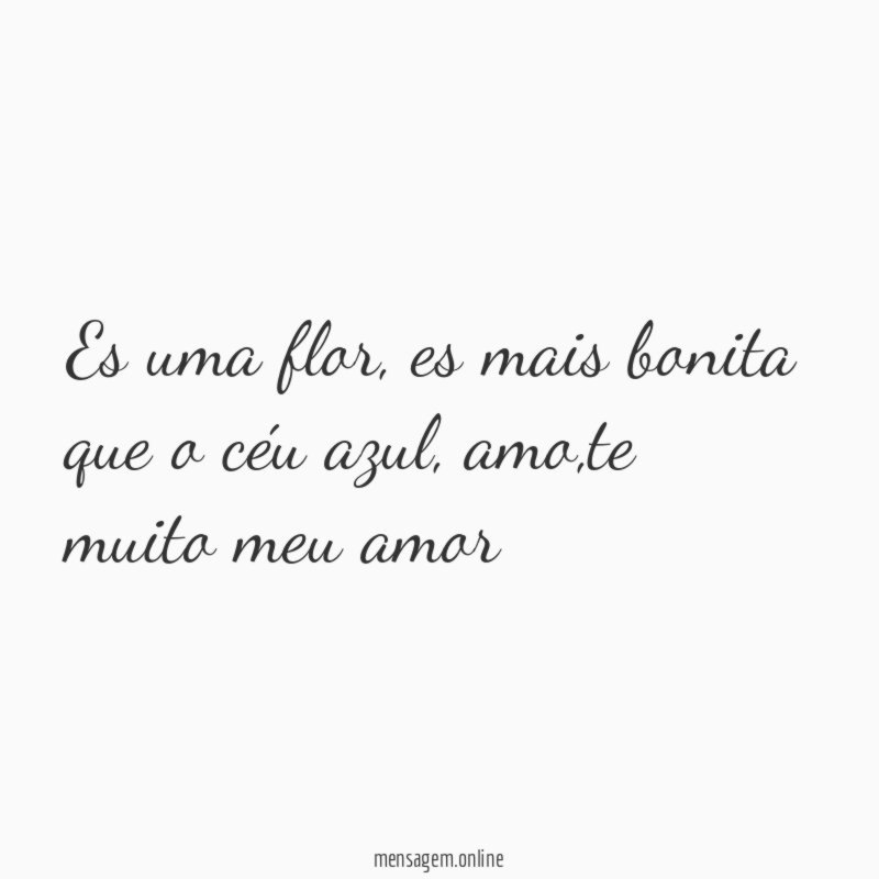 es uma flor