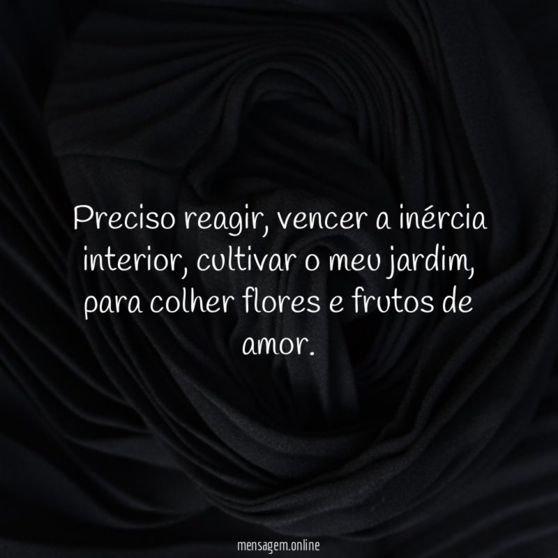 Preciso reagir