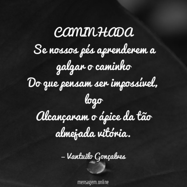 CAMINHADA