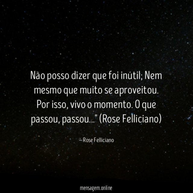Não posso dizer que foi inútil