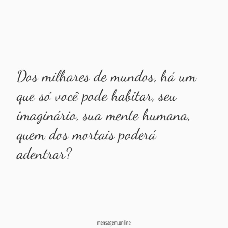 Dos milhares de mundos