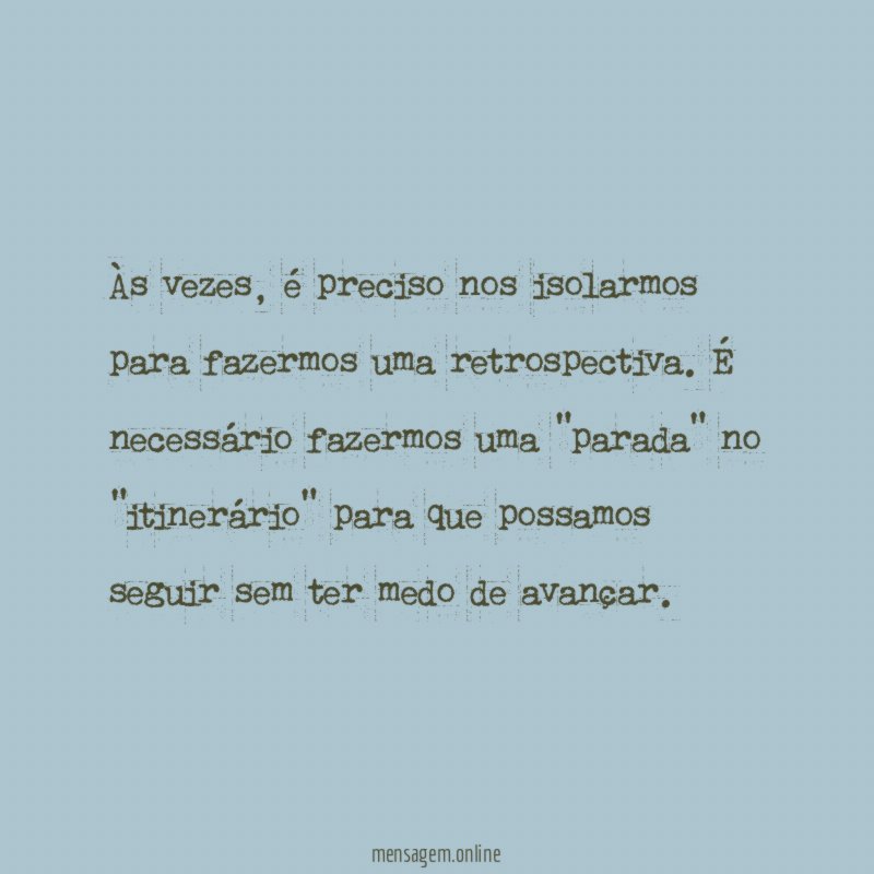 Às vezes